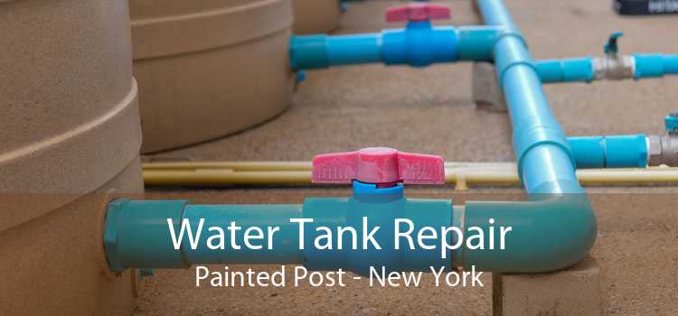 Water Tank Repair Painted Post - New York