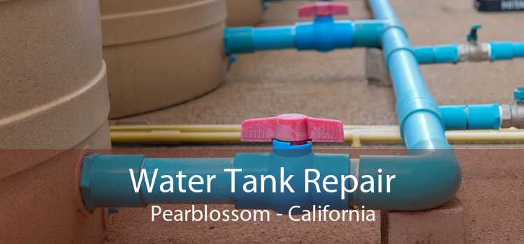 Water Tank Repair Pearblossom - California