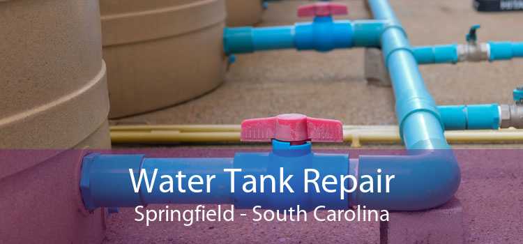 Water Tank Repair Springfield - South Carolina