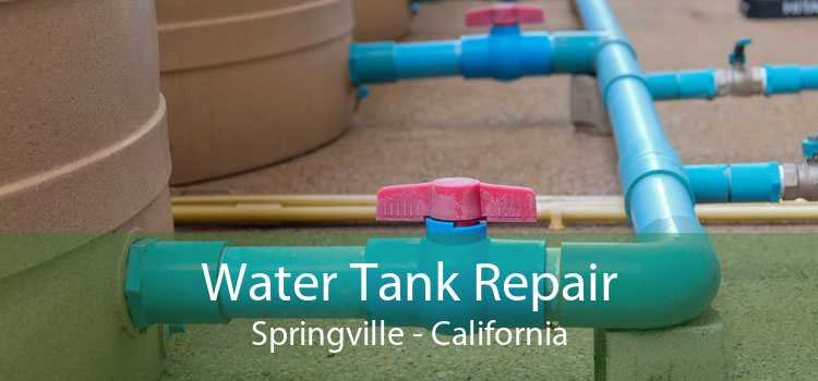 Water Tank Repair Springville - California