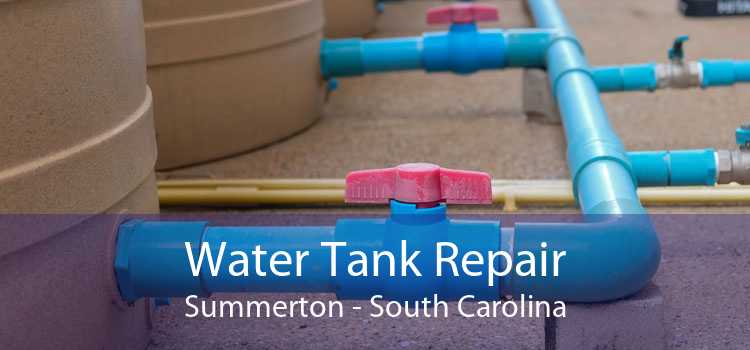 Water Tank Repair Summerton - South Carolina