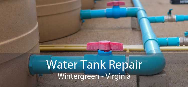 Water Tank Repair Wintergreen - Virginia