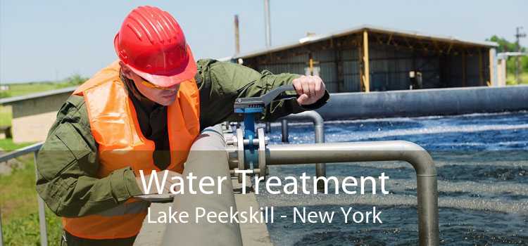 Water Treatment Lake Peekskill - New York