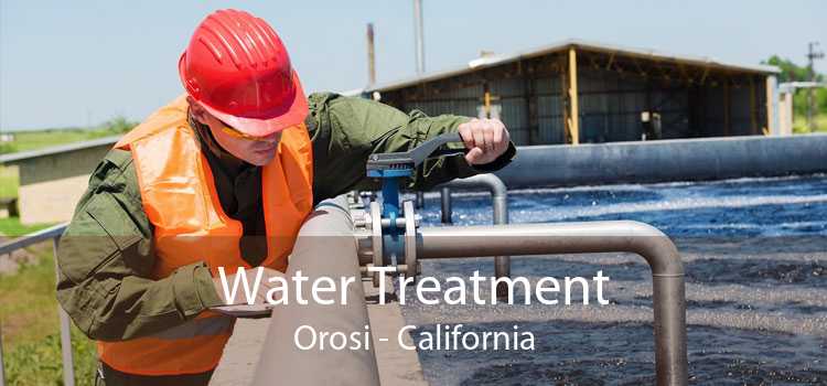 Water Treatment Orosi - California